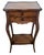 Pair Vintage Louis XV French Style Walnut Two Drawer Side Table Nightands For Sale - Image 11 of 11