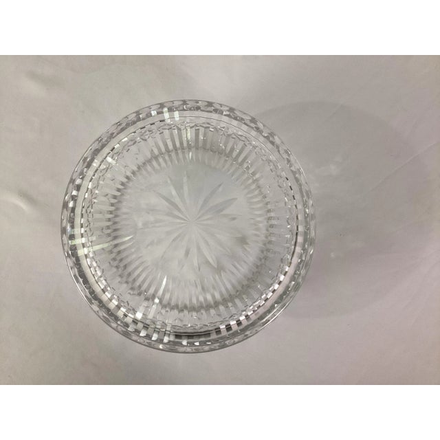 Waterford Crystal 1980s Waterford Crystal Lismore Centerpiece Bowl For Sale - Image 4 of 5