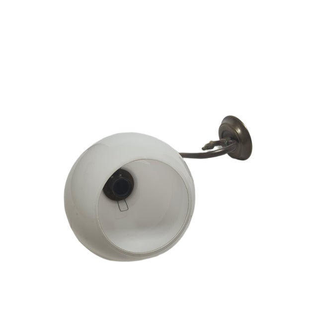Vintage Art Deco Wall Lamp, Poland, 1950s For Sale - Image 4 of 5