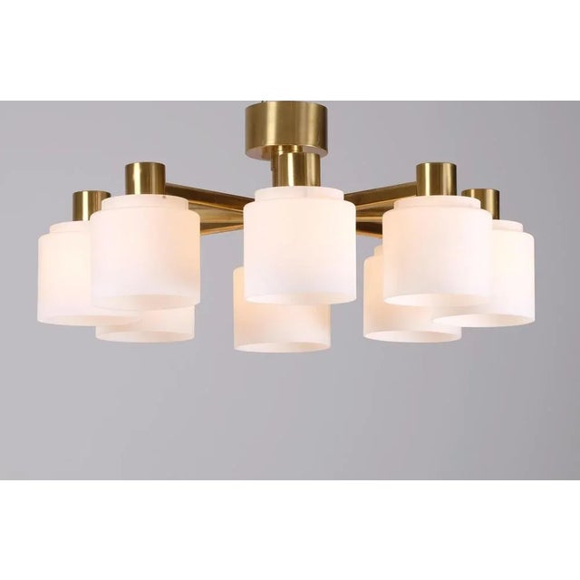 Swedish Ceiling Light attributed to Boréns, Sweden, 1960s For Sale - Image 10 of 11