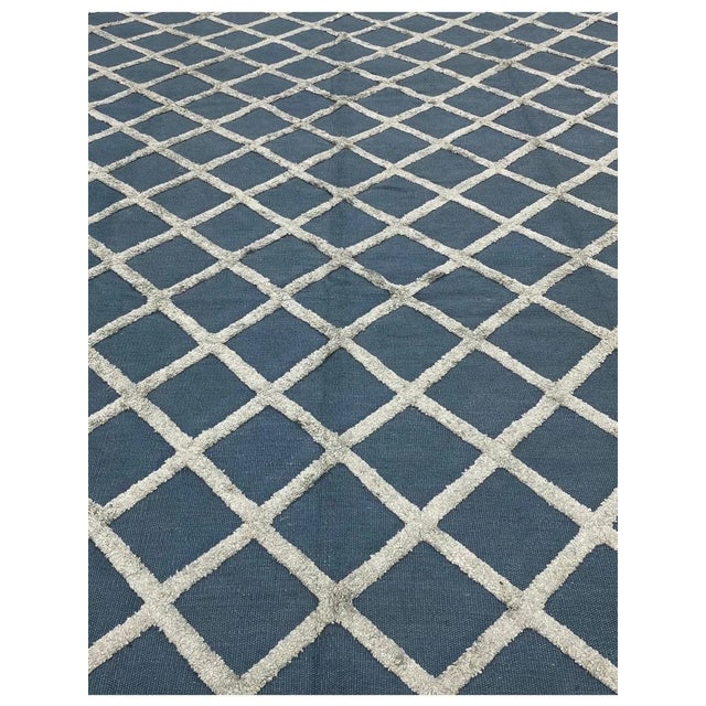 1990s Handwoven Moroccan Style Area Rug 8x10 For Sale - Image 11 of 11