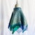 Hand Made Blown Glass Pendant Lamp For Sale - Image 9 of 11