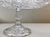 Early 20th Century Geometric Pressed Glass Cake Stand For Sale - Image 10 of 13