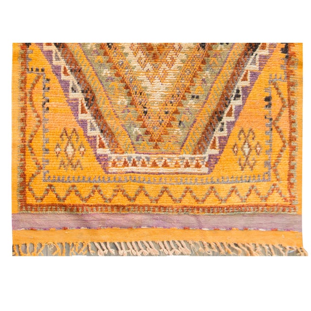 Vintage Mid-20th Century Moroccan Rug For Sale - Image 13 of 14