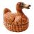 Vintage 1970's Mottahedeh Chinese Export Style Porcelain Duck Tureen or Box For Sale