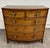 Early 19th Century Antique Federal / Hepplewhite Style Bowfront Mahogany Chest of Drawers For Sale - Image 5 of 11