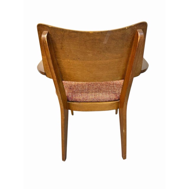 Mid-Century Modern Heywood Wakefield Maple Dining Chairs - Set of 4 For Sale In Philadelphia - Image 6 of 10