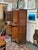 Chinese Elm Two-Tier Cabinet, Vintage For Sale - Image 10 of 14