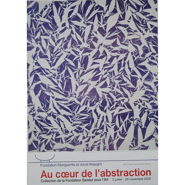 Modern Etude Poster by Simon Hantai For Sale - Image 3 of 3