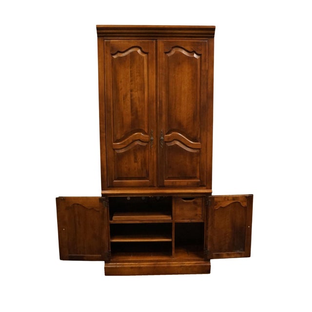 Ethan Allen Country French Collection Solid Birch 36" Media Armoire 26-9318 For Sale In Kansas City - Image 6 of 12