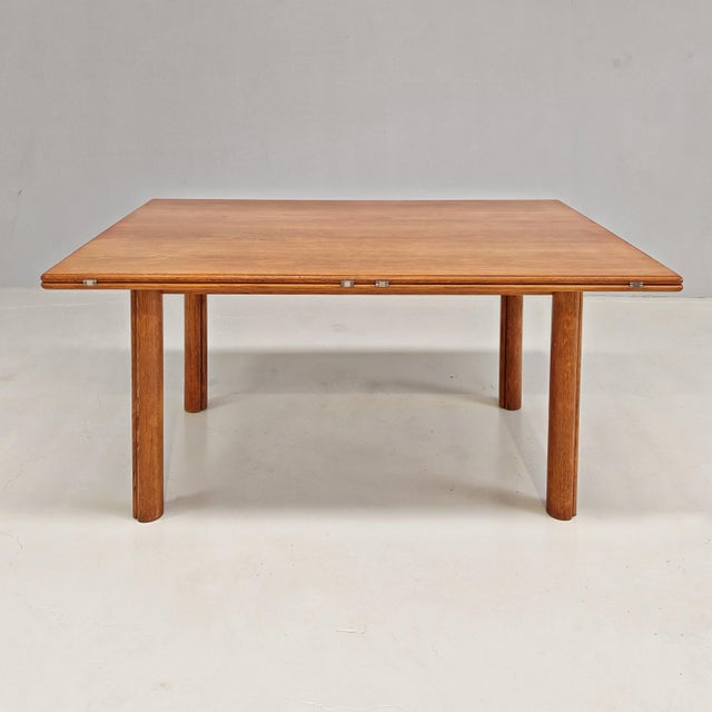 Mid-Century Modern Nibay Extendable Table in Oak by Tobia and Afra Scarpa for Gavina, 1960s For Sale - Image 3 of 18
