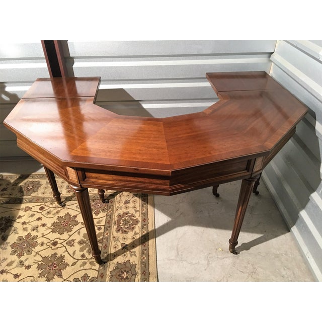 Vintage Thomasville DropLeaf "Horseshoe" Desk Chairish