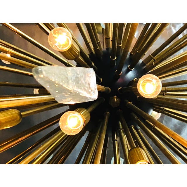 Not Yet Made - Made To Order 21st Century Italian Puntali Murano Clear Glass Shards Sputnik Chandelier by Fabio LTD For Sale - Image 5 of 7
