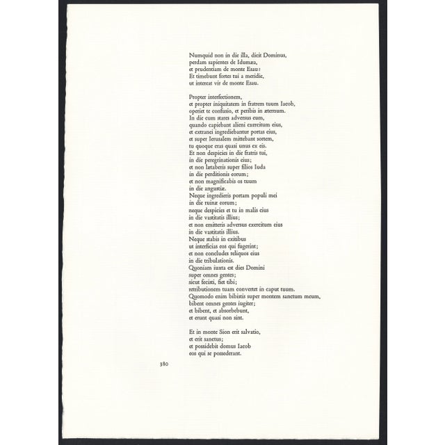 Gray 1968 Salvador Dalí Biblia Sacra "Susannae Pulchritudo" (The Beauty of Susanna) For Sale - Image 8 of 11