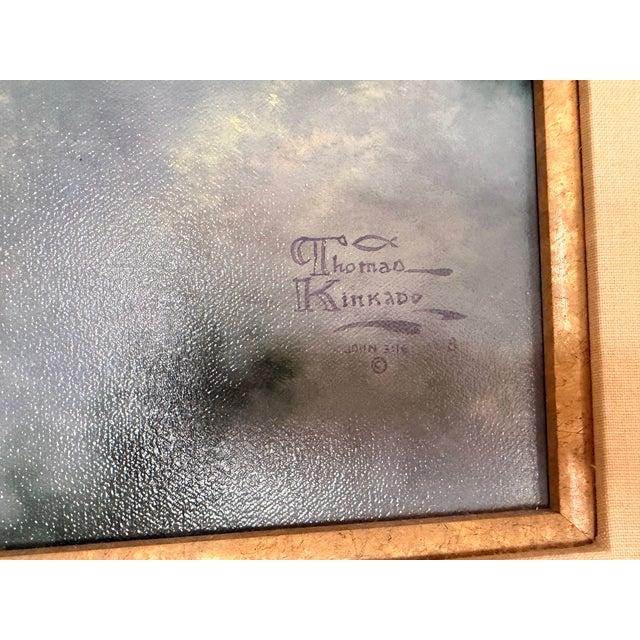 Bring warmth, light, and timeless inspiration into your space with this beautifully framed Thomas Kinkade “Perseverance”...