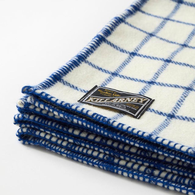 - These timeless bar check blankets are made in a traditional woolen mill by a fourth generation, family-run company on...