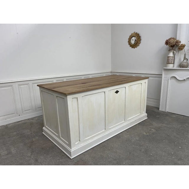 Vast White Professional Cabinet, 1930s For Sale - Image 9 of 9