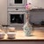 Green Jardin Colore' Tall Necked Vase For Sale - Image 8 of 10