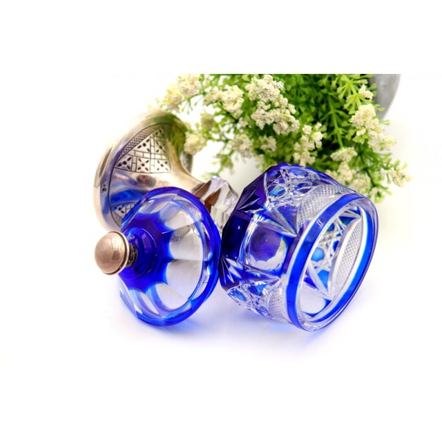 Cut Glass Candy Box For Sale - Image 6 of 7