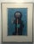 1958 "Rescued Bird" Abstract Figurative Woodblock Print by Umetaro Azechi, Framed For Sale In San Francisco - Image 6 of 6