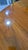 Antique Round Mahogany Dining Table, 42” Turned Legs, Farmhouse Style For Sale - Image 10 of 10