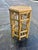 Vintage Coastal Bamboo and Cane Brighton Pavilion Style Side Table For Sale In Miami - Image 6 of 11