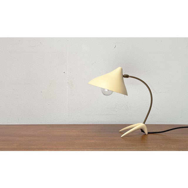 Mid-Century Modern German Crowfoot Table Lamp from Cosack, 1960s For Sale - Image 13 of 18