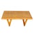 1950s 1950s Bespoke Mid-Century Stepped Oak Coffee Table W/ Knife Legs by Manheim House For Sale - Image 5 of 11