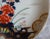 Vintage Japanese Charger Plate 14" Floral Arrangement Gold Clouds Hand Painted Signed For Sale - Image 4 of 9