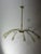 12-Light Spider Hanging Lamp in Brass and Murano Glass in the style of Ercole Barovier, 1950 For Sale - Image 6 of 15
