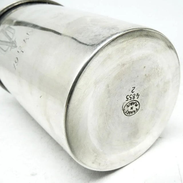 Art Deco Cocktail Shaker by Fraget, Poland, 1930s, in Very Good conditions. Designed 1920 to 1949