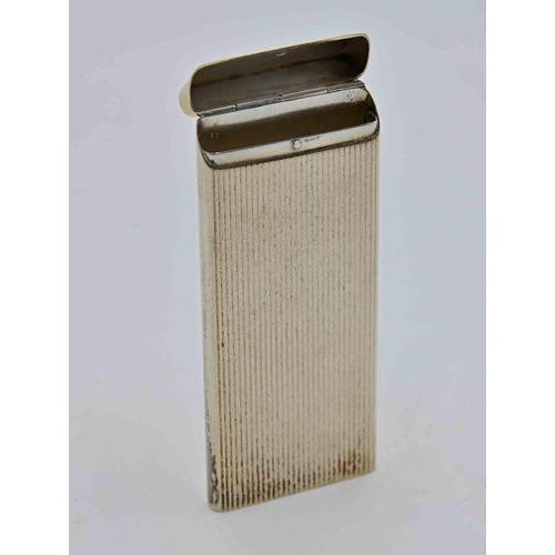 Vintage Handmade Silver Cigarette Holder, Europe, 1940s For Sale - Image 3 of 5