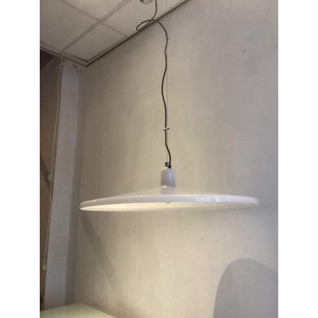 Large Manta Pendant by Franco Bresciani for Guzzini, 1970s For Sale - Image 10 of 11