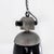 Large Scale Industrial Black Enamel Pendant Lamp, 1950s For Sale - Image 9 of 13