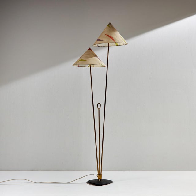 Brass Floor Lamp by Rupert Nikoll, 1950s For Sale - Image 18 of 18