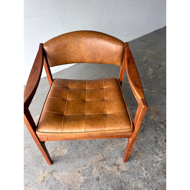 Mid Century Edward Wormley for Dunbar “Quinn” Chair, Model 1170 For Sale - Image 10 of 12