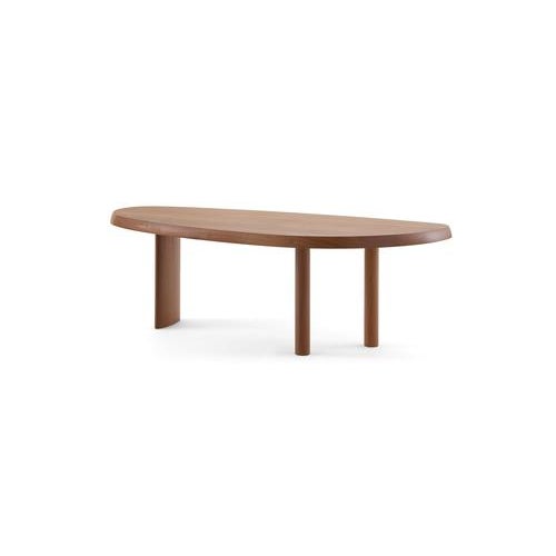Wood Freeform Table in Sage Green Lacquered Wood by Charlotte Perriand for Cassina For Sale - Image 7 of 12