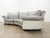 2020s Custom Italian Curved Conversation Sofa For Sale - Image 5 of 16