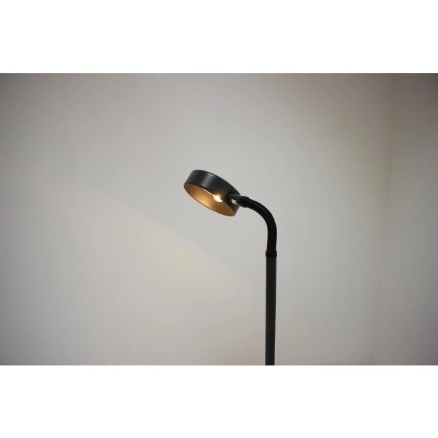 Vintage Freestanding Bowl-Shaped Reading Floor Lamp from Dijkstra, 1970s For Sale - Image 10 of 12