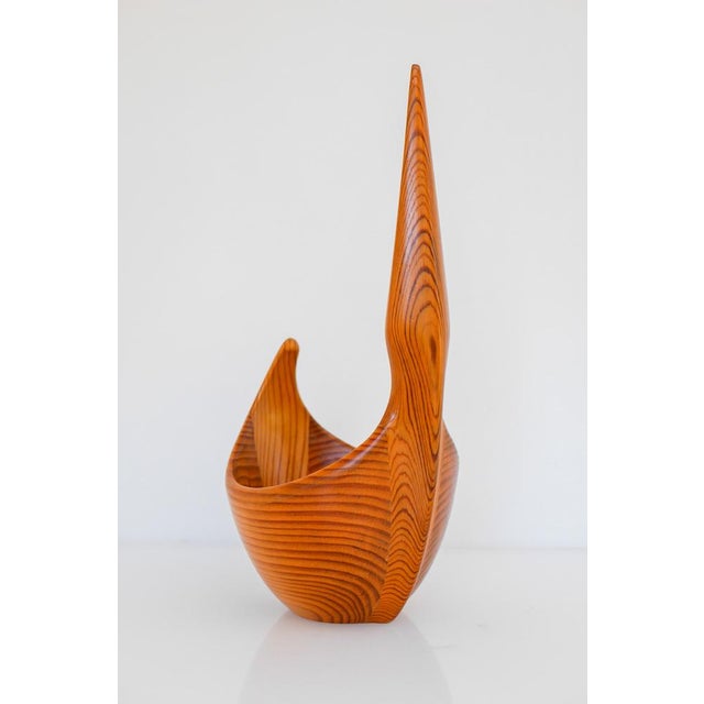 Vintage Swedish Wooden Bowl by Johnny Mattsson, 1959 For Sale - Image 13 of 16