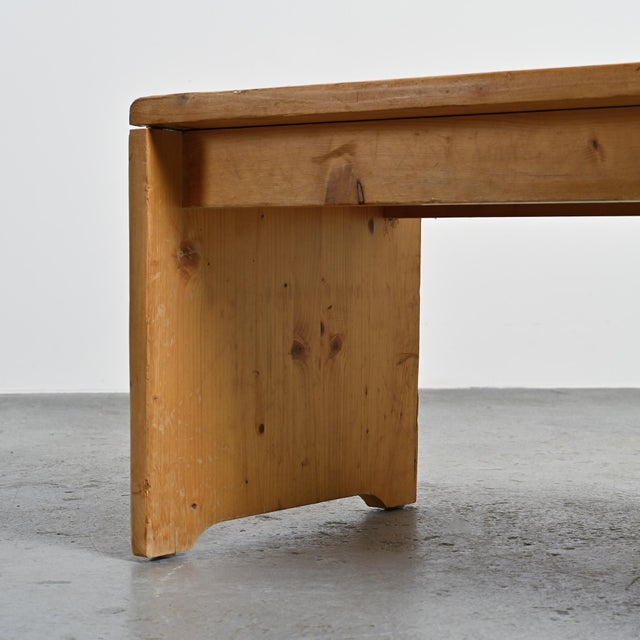 Pine Bench from Les Arcs 1600, France, 1970s For Sale - Image 4 of 7