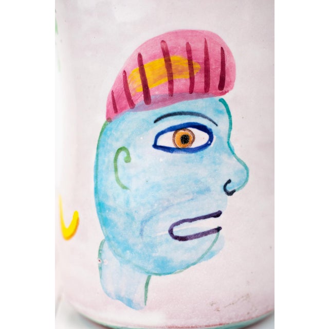 Listed Artist Amy Sabrina 1999 Postmodern Pottery Vessel For Sale - Image 10 of 17