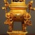 Late 20th Century Gilt Bronze Bamboo-Form Censer With Guardian Lion Finial For Sale In Los Angeles - Image 6 of 9