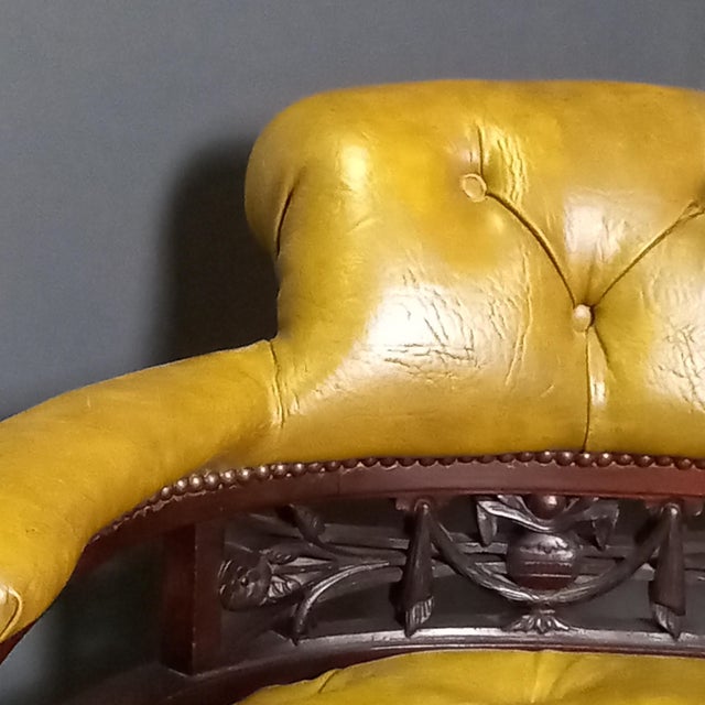 Victorian Chesterfield Reading Bench For Sale - Image 3 of 16
