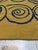 2020s 9x12 Stylish Iris Goldenrod Kilim Fluid Spirals Modern Handwoven Wool Carpet Rug For Sale - Image 5 of 7