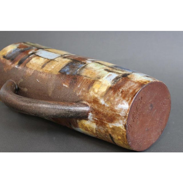 Vintage French Ceramic Jug by Alexandre Kostanda, 1960s For Sale - Image 16 of 18