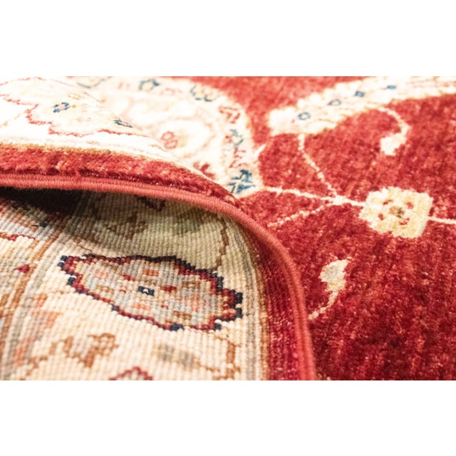 Brown Middle Eastern Rug in Wool For Sale - Image 8 of 10