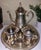 English Antique Silverplated Tray Coffee Tea Service - Set of 4 For Sale - Image 3 of 3
