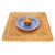 Artifacts Rattan Square Placemat in Honey Brown - 13" For Sale - Image 4 of 5