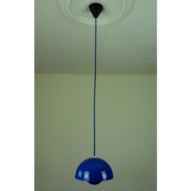 Original VP1 Flowerpot Pendant Lamp by Verner Panton for Louis Poulsen, 1970s For Sale - Image 6 of 9